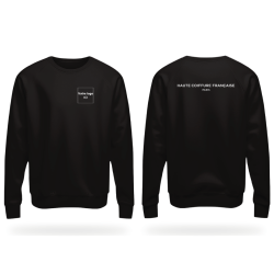 Sweat col rond unisexe HCF + Mon logo