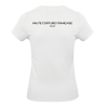 T-shirt femme HCF  blanc + Mon logo